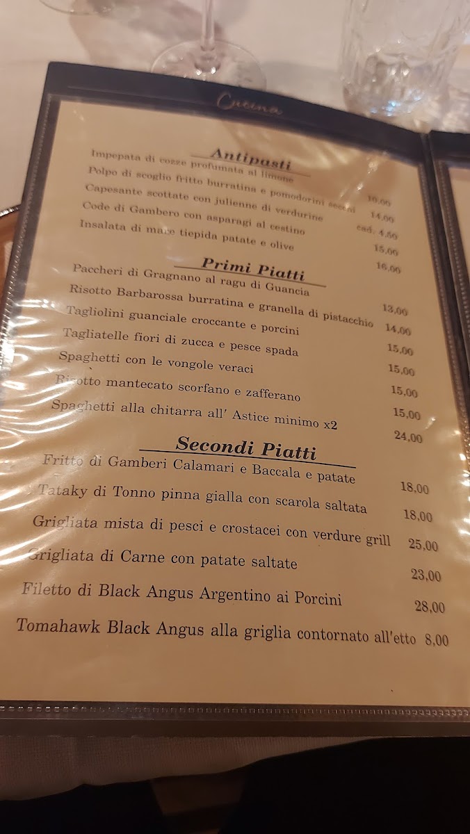 Antica Osteria sul Naviglio Photo Menu 7