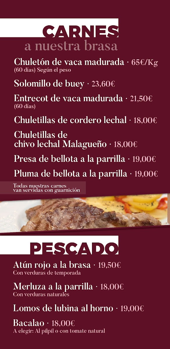 Asador Restaurante Puerta de Malaga Photo Menu 2