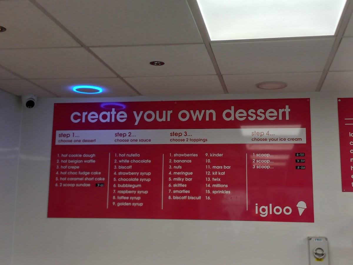 Igloo Photo Menu 2