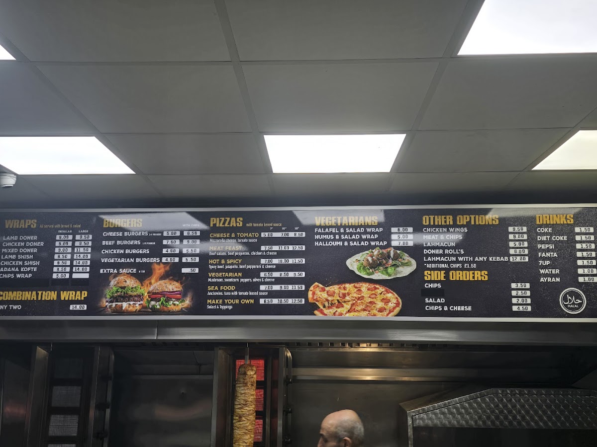 Clapton Kebab House ltd Photo Menu 1
