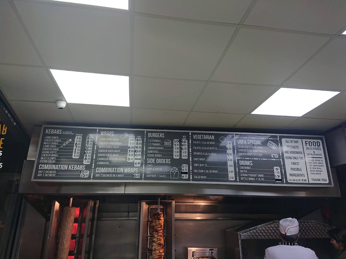 Clapton Kebab House ltd Photo Menu 2