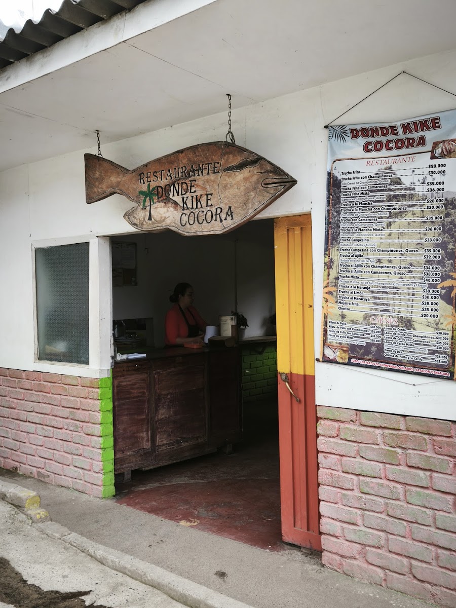 Restaurante Donde Kike Cocora Photo Menu 3
