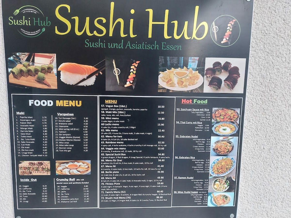 Sushi Hub Photo Menu 2