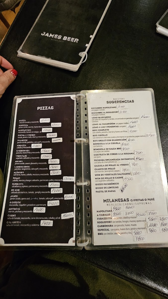 James Beer cerveceria Photo Menu 7
