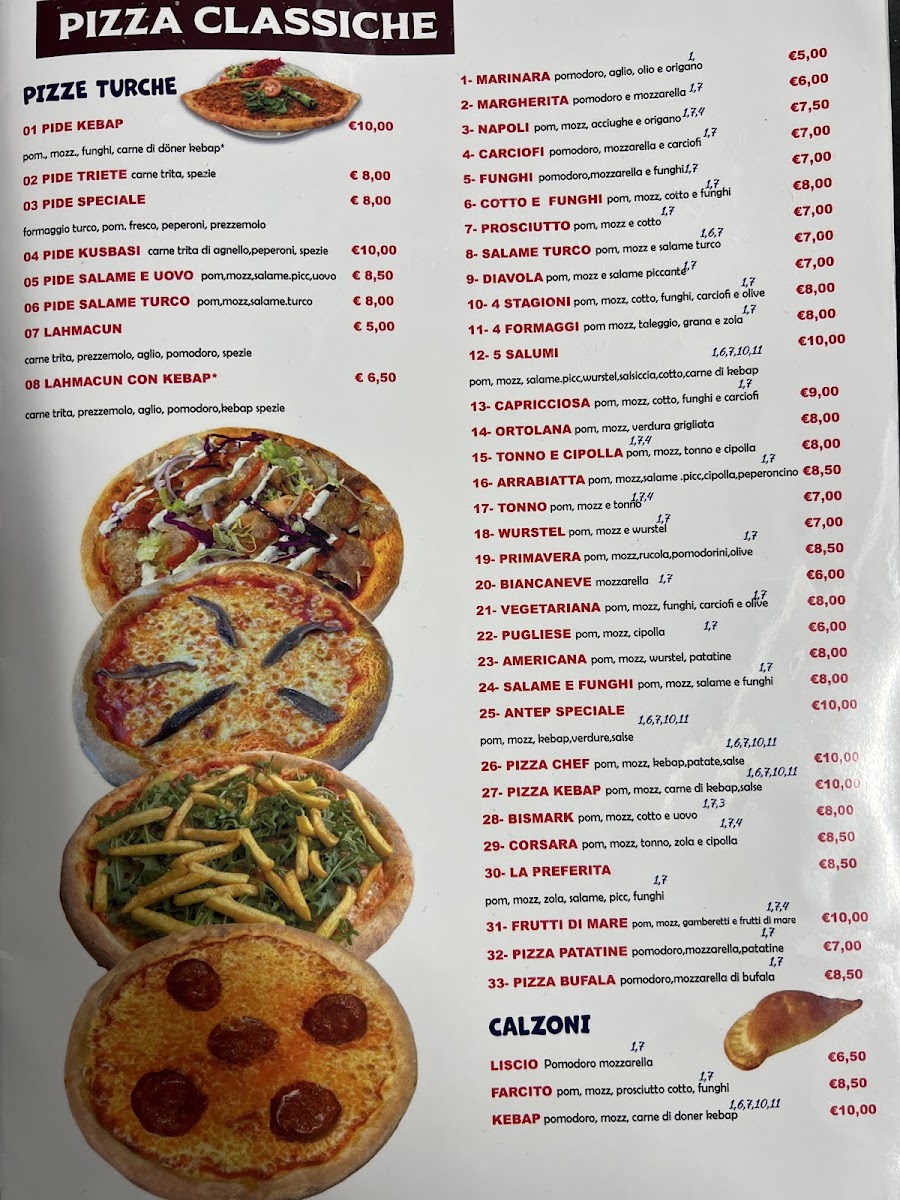 ANTEP SOFRASI PIZZA KEBAP GRILL Photo Menu 5