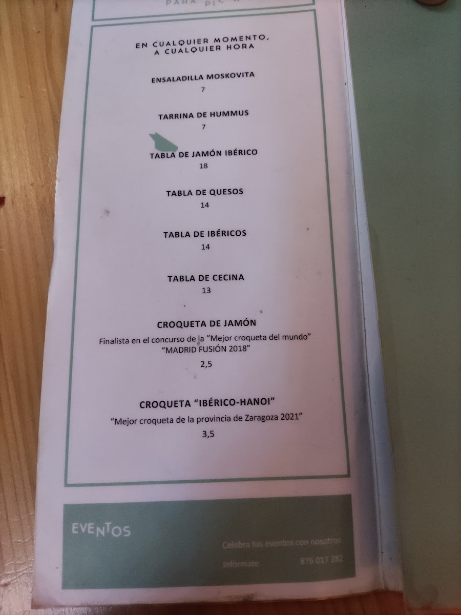 Café Nolasco Photo Menu 5