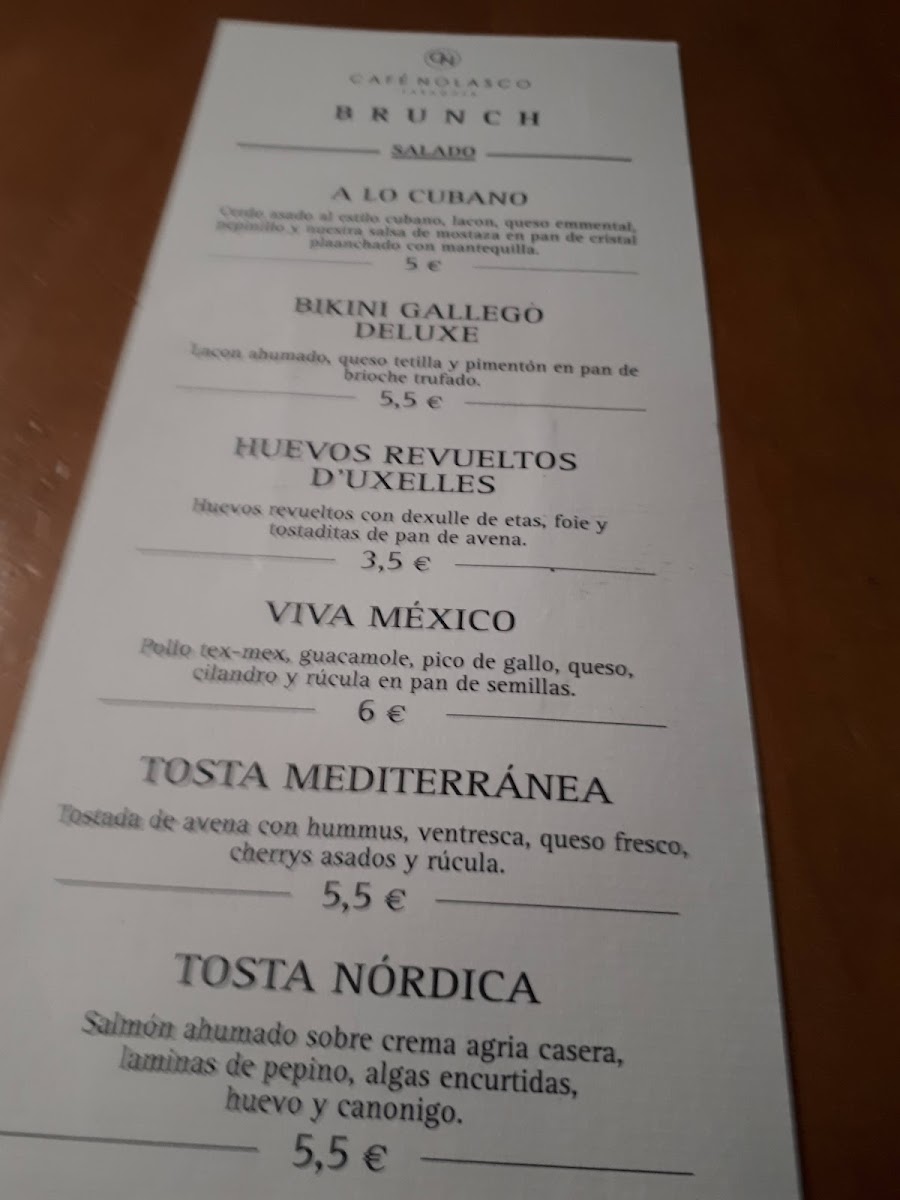 Café Nolasco Photo Menu 7