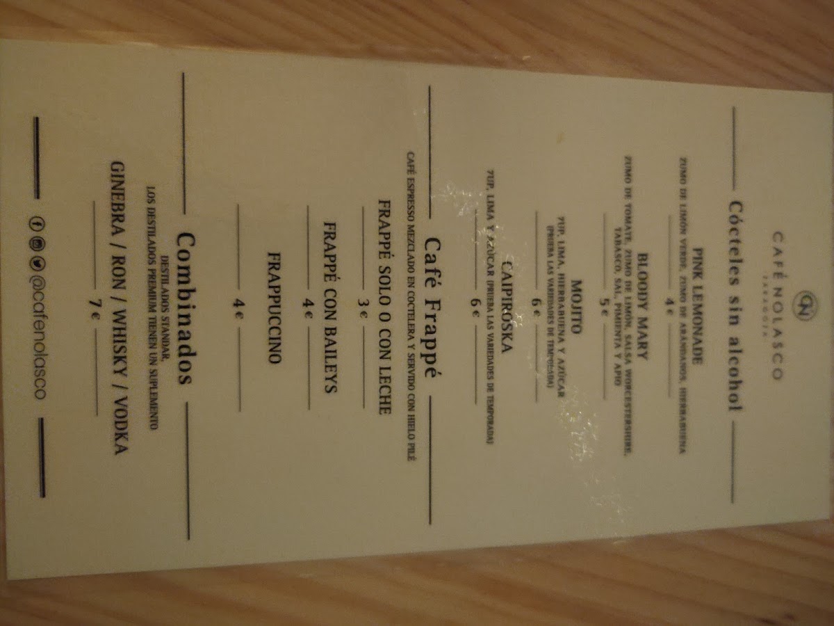Café Nolasco Photo Menu 9