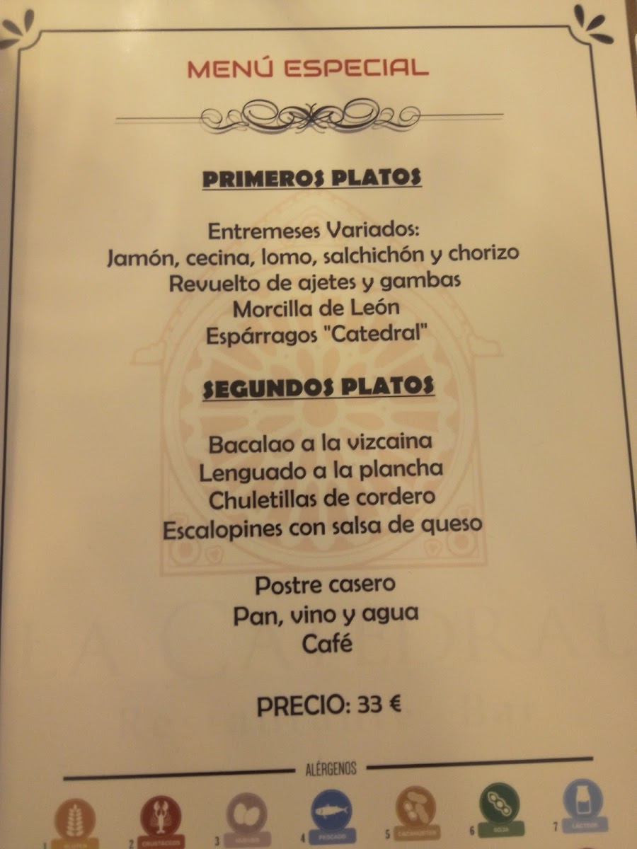 Restaurante La Catedral Photo Menu 7