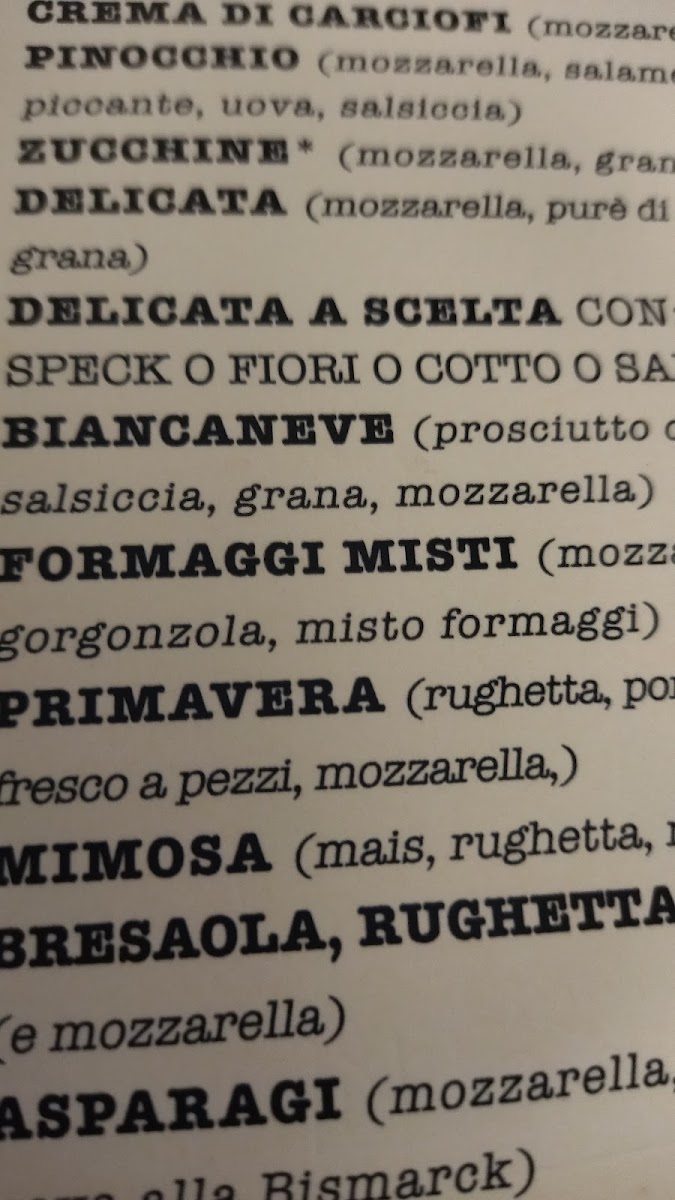 Cartoon Pizzeria Photo Menu 5