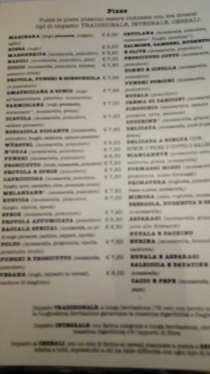 Cartoon Pizzeria Photo Menu 8