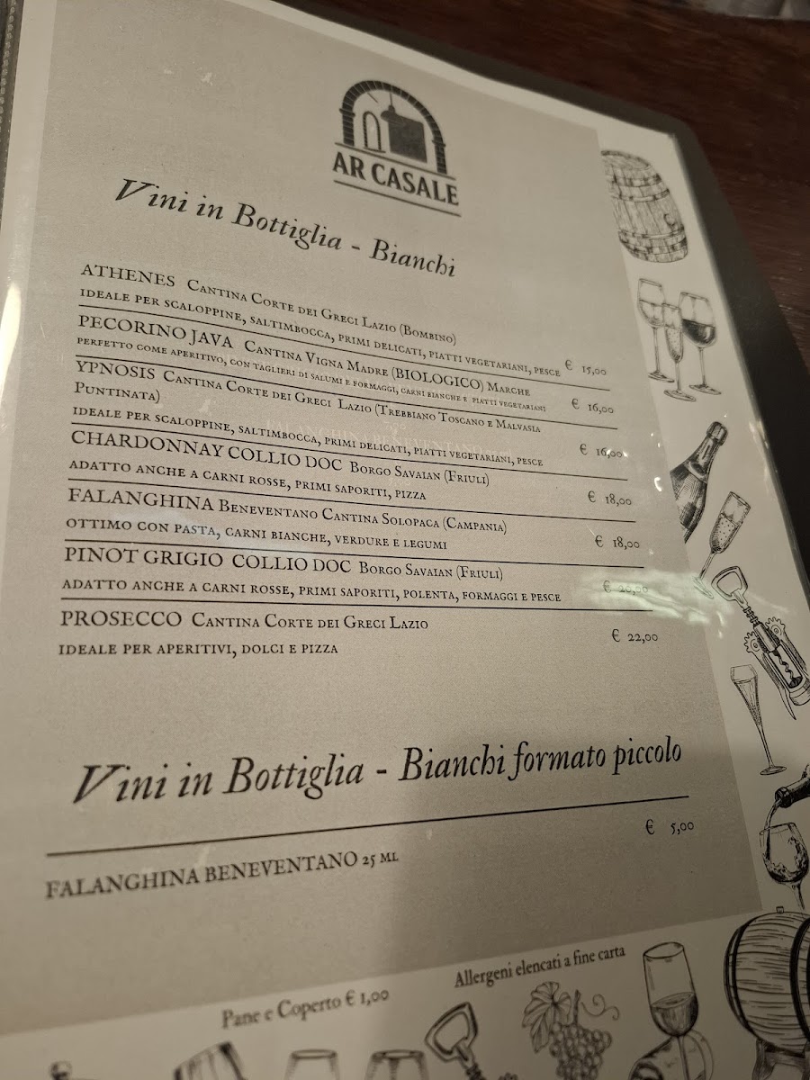 Ristorante Ar Casale Photo Menu 2