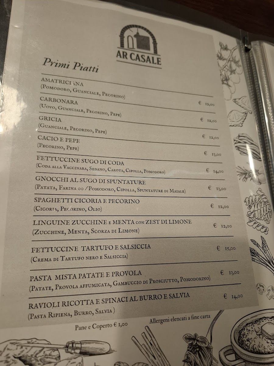 Ristorante Ar Casale Photo Menu 5
