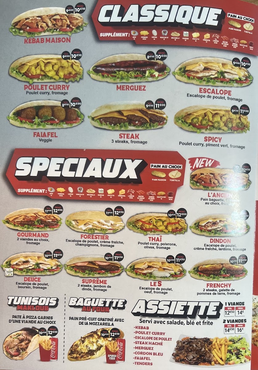 Splash Food Photo Menu 3