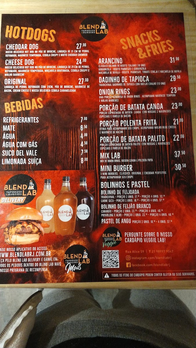 Blend Lab Tap House & Burgers Photo Menu 3