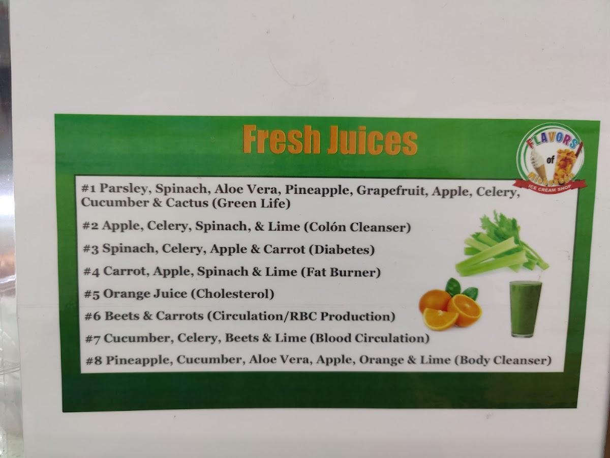 Flavors of Michoacán Photo Menu 3