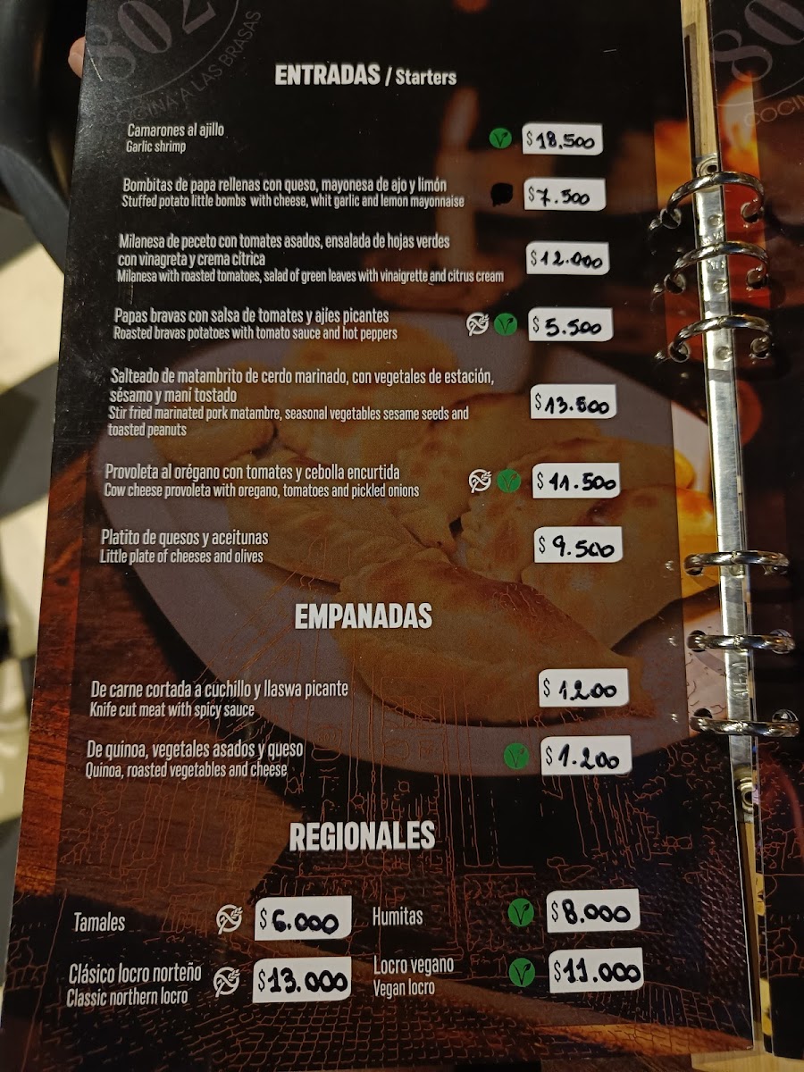 802 Cocina A Las Brasas Photo Menu 10