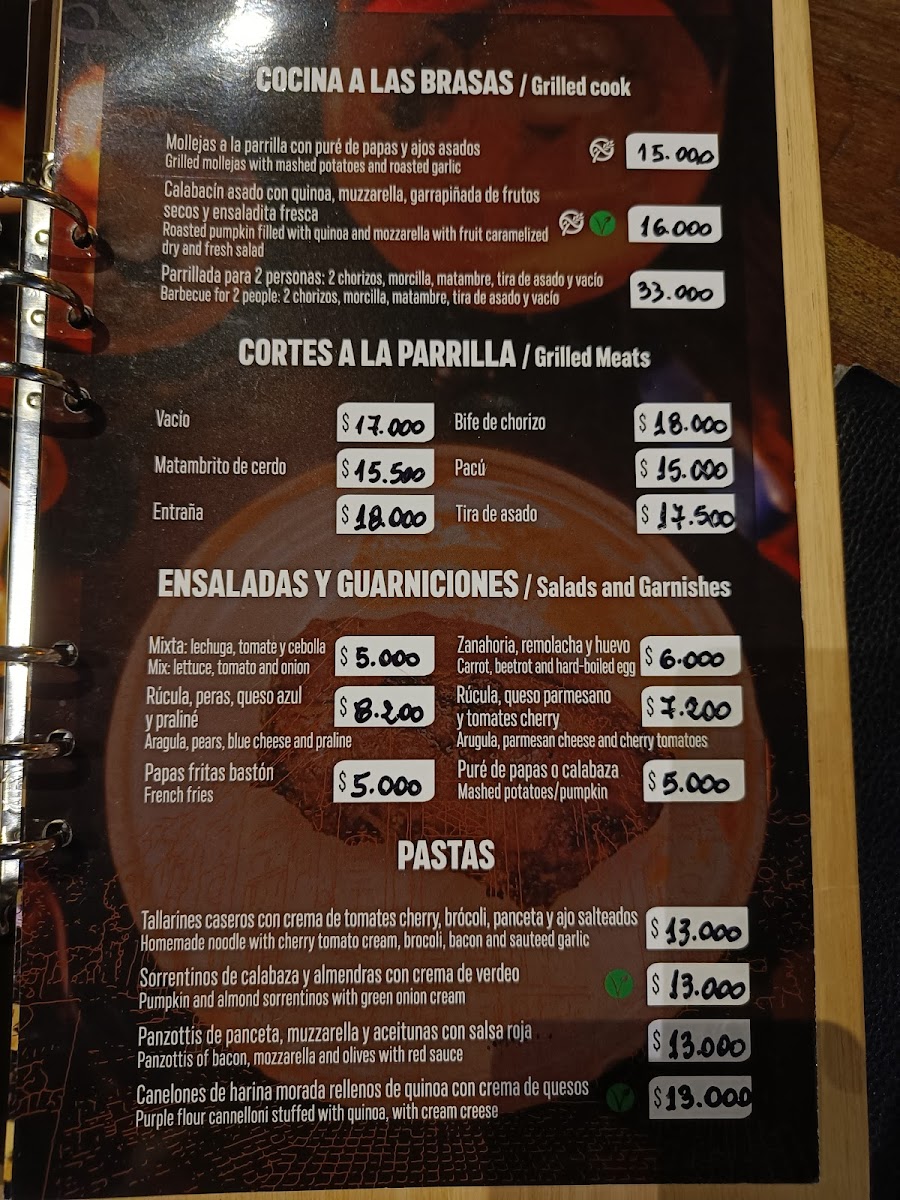 802 Cocina A Las Brasas Photo Menu 2
