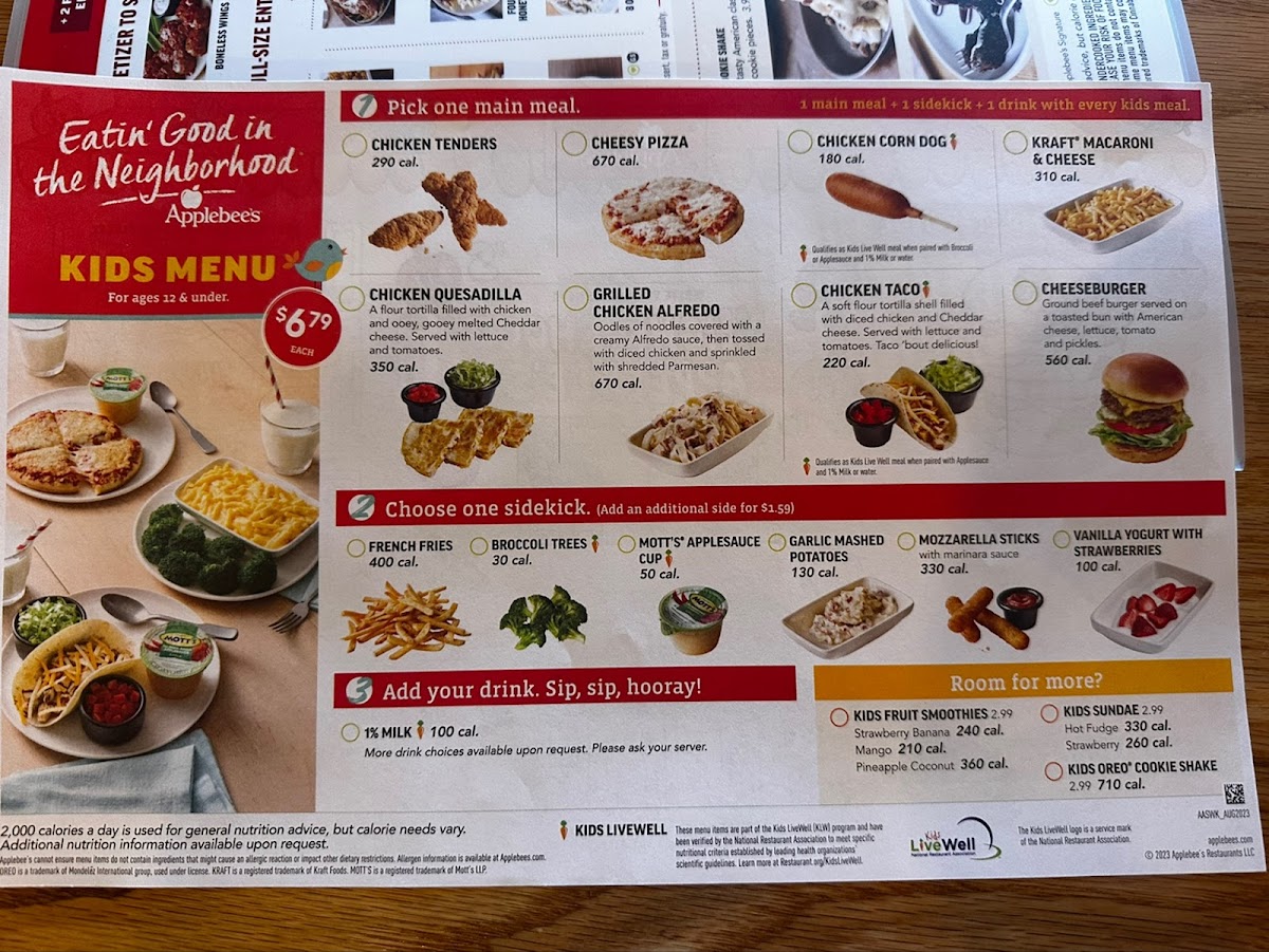 Applebee's Grill + Bar - North Rainbow Blvd Photo Menu 8