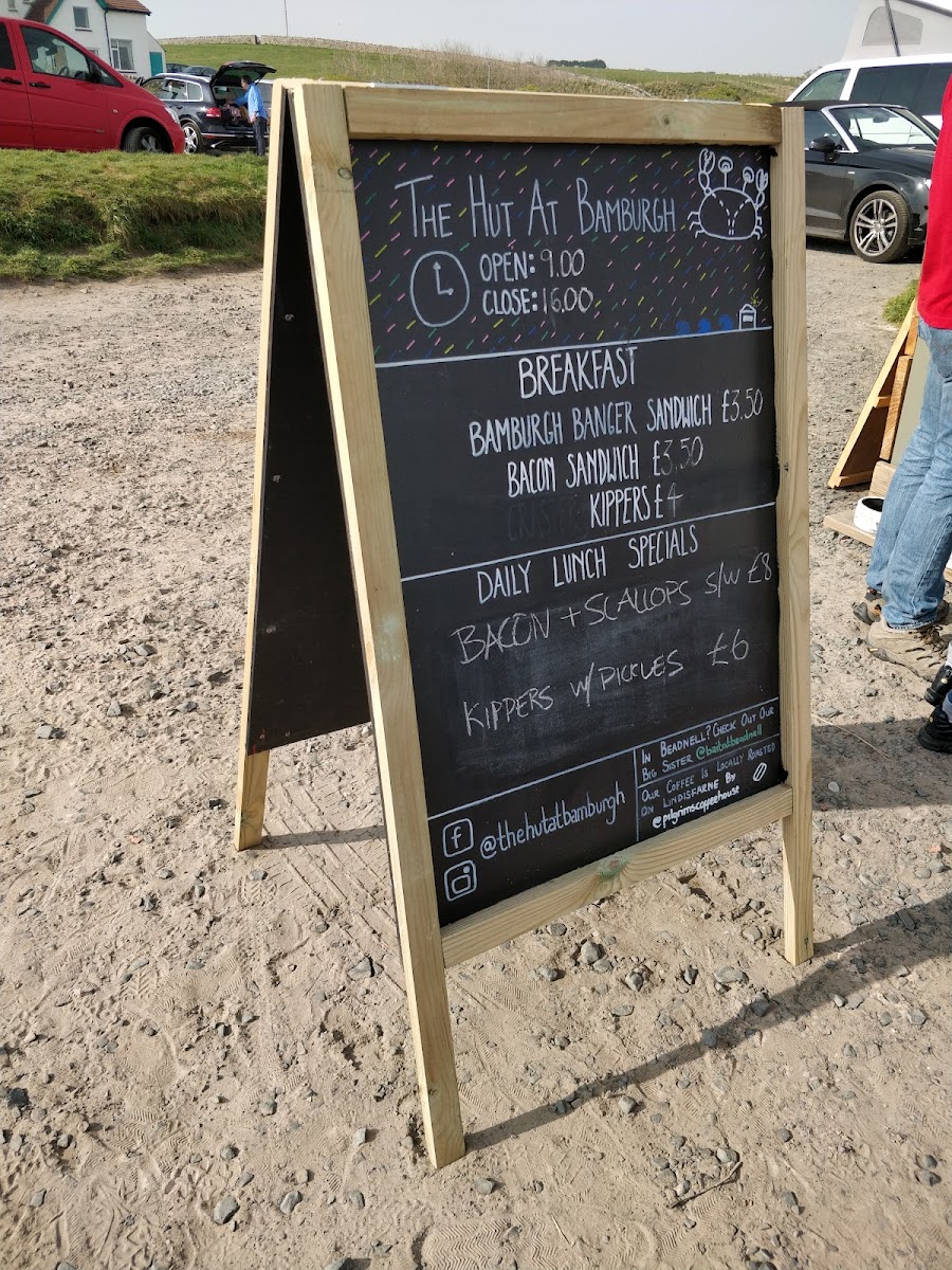 The Hut at Bamburgh Photo Menu 5