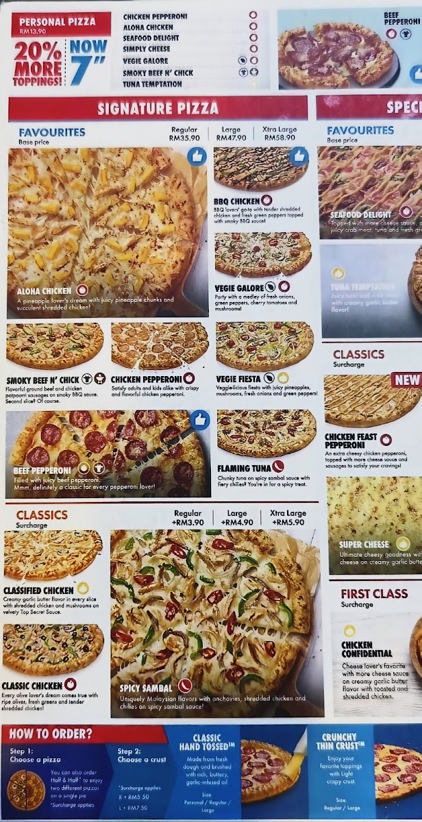 Domino's Bukit Baru Melaka Photo Menu 3