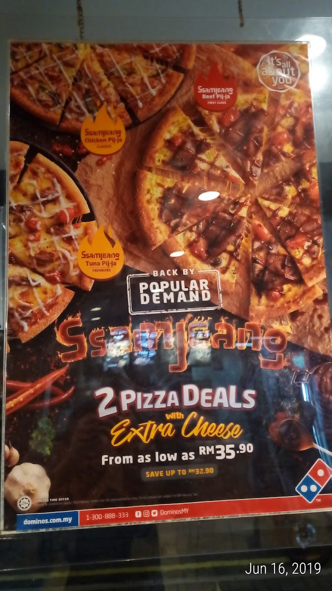 Domino's Bukit Baru Melaka Photo Menu 9