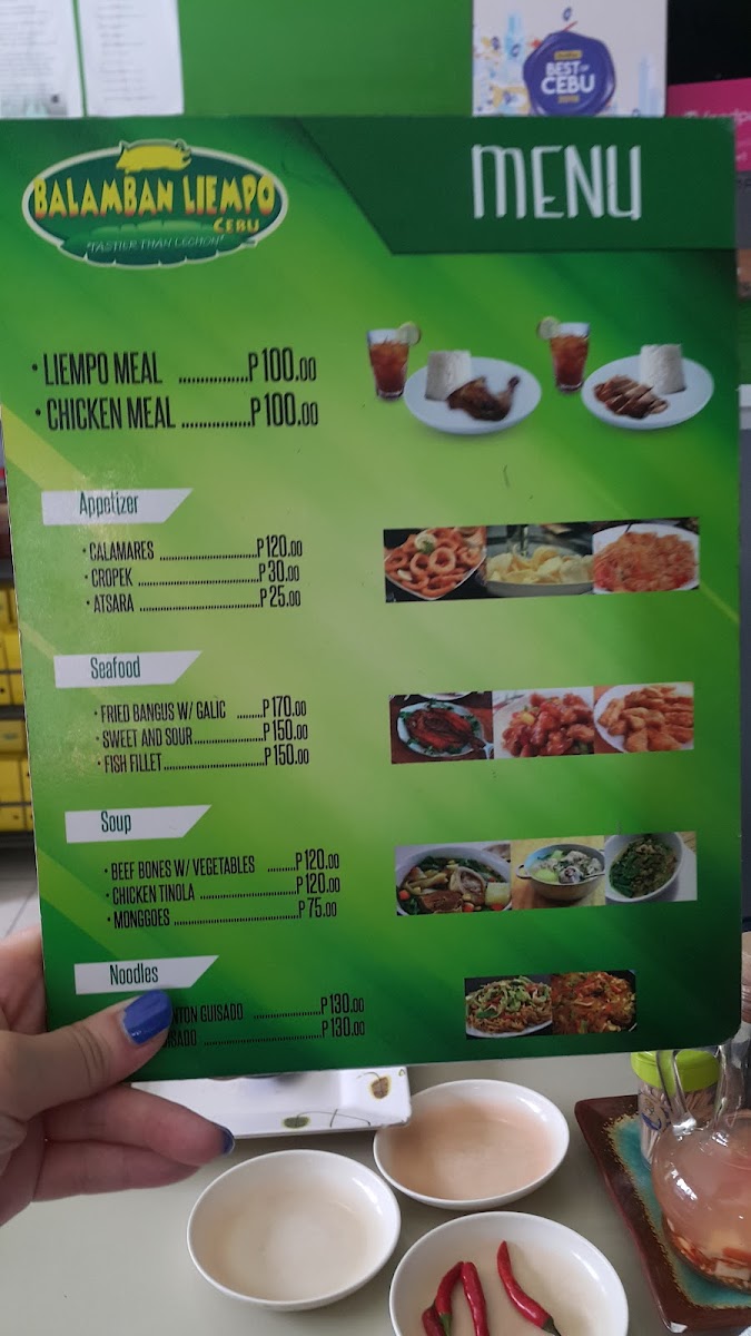 Balamban Liempo Photo Menu 2
