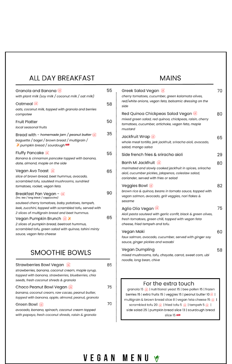 Kayu Cafe and Restaurant Photo Menu 10