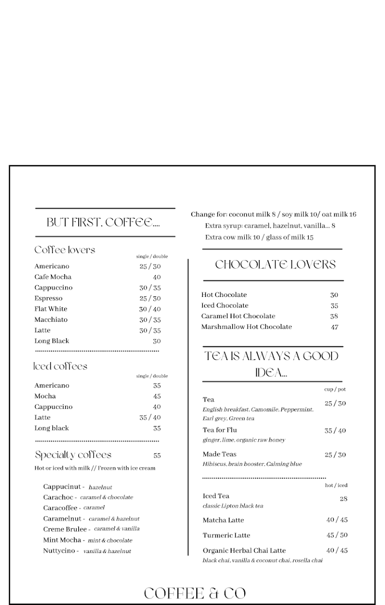 Kayu Cafe and Restaurant Photo Menu 8
