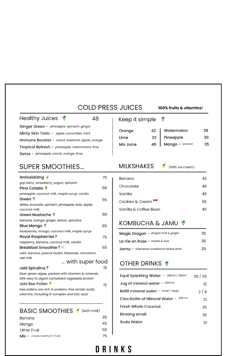 Kayu Cafe and Restaurant Photo Menu 9
