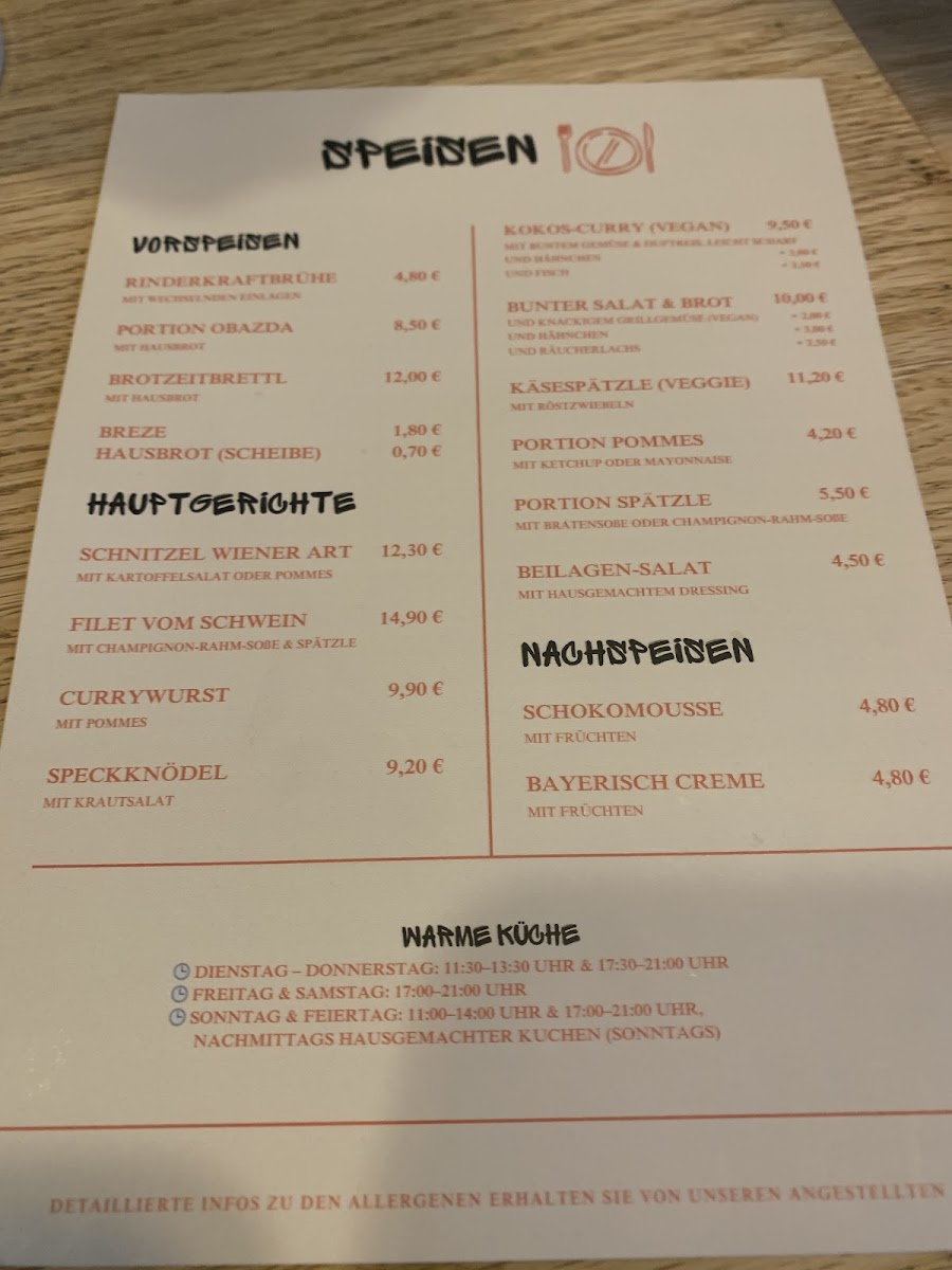 STADTBÜHNE- BISTRO-BAR-CAFÉ Photo Menu 3