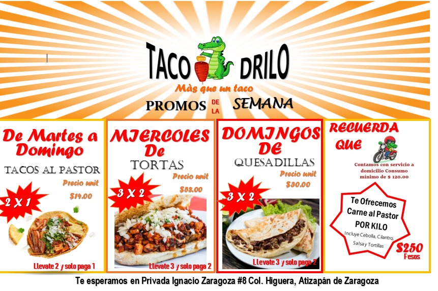 Taco Drilo Photo Menu 2