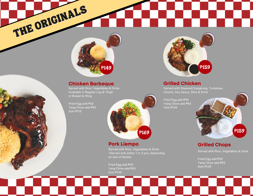 Urban Chick Photo Menu 5