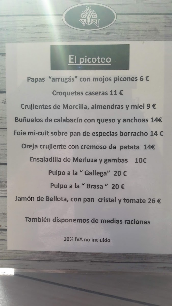 Gasterea Finca Restaurante Photo Menu 5
