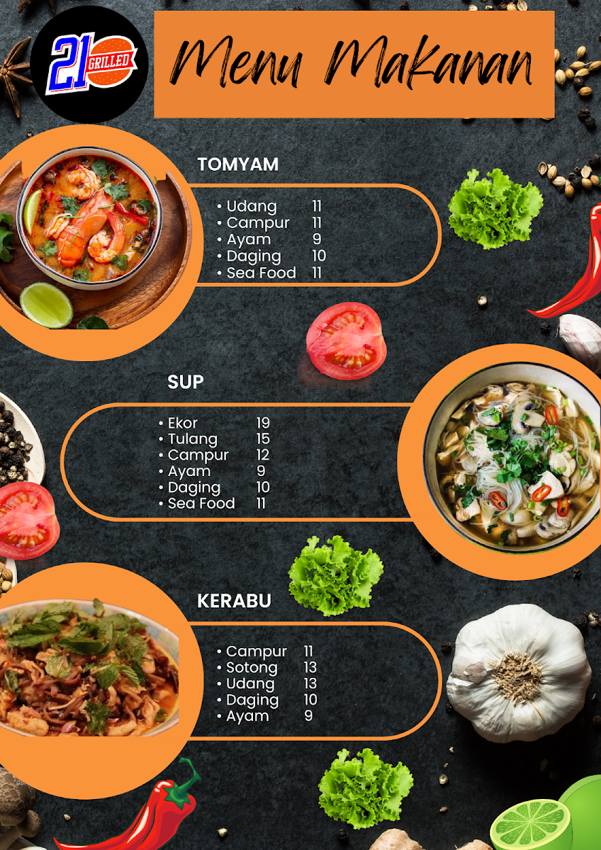 Restoran Pak Wan Taman Cempaka Photo Menu 4