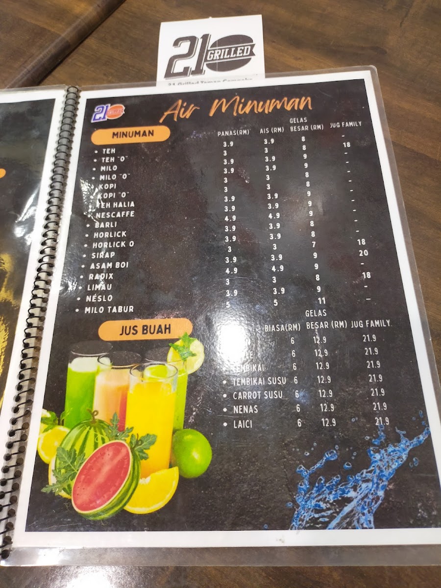 Restoran Pak Wan Taman Cempaka Photo Menu 8