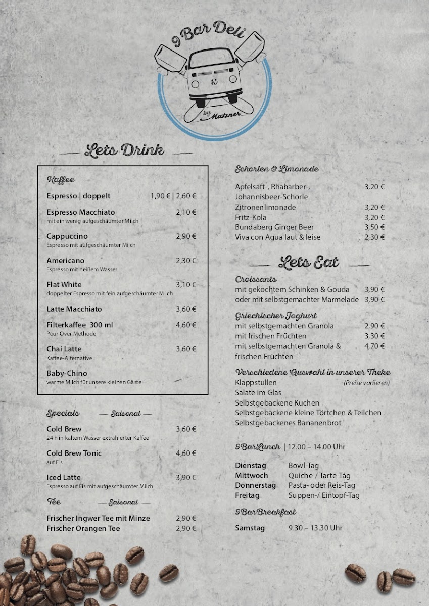 9BarDeli Photo Menu 1