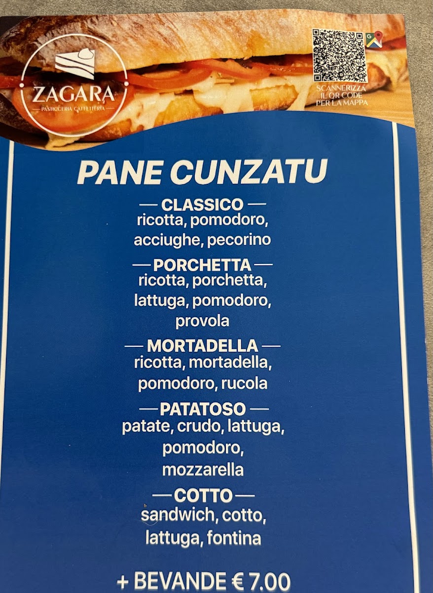 Pasticceria Caffetteria Zagara Photo Menu 2