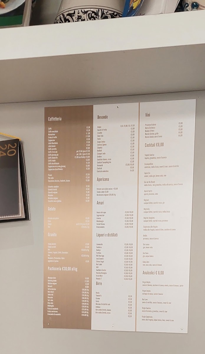 Pasticceria Caffetteria Zagara Photo Menu 4