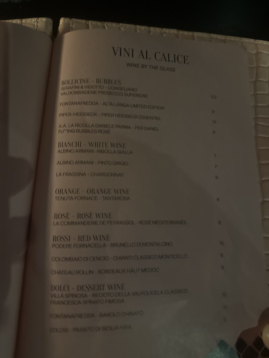 Rivoire Venezia Photo Menu 5
