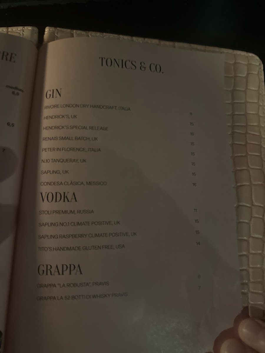 Rivoire Venezia Photo Menu 9