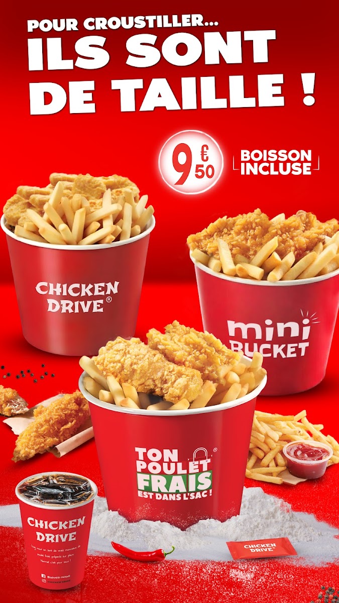 Chicken Drive Aix en Provence Photo Menu 5