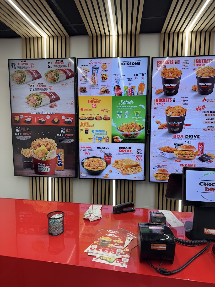 Chicken Drive Aix en Provence Photo Menu 8