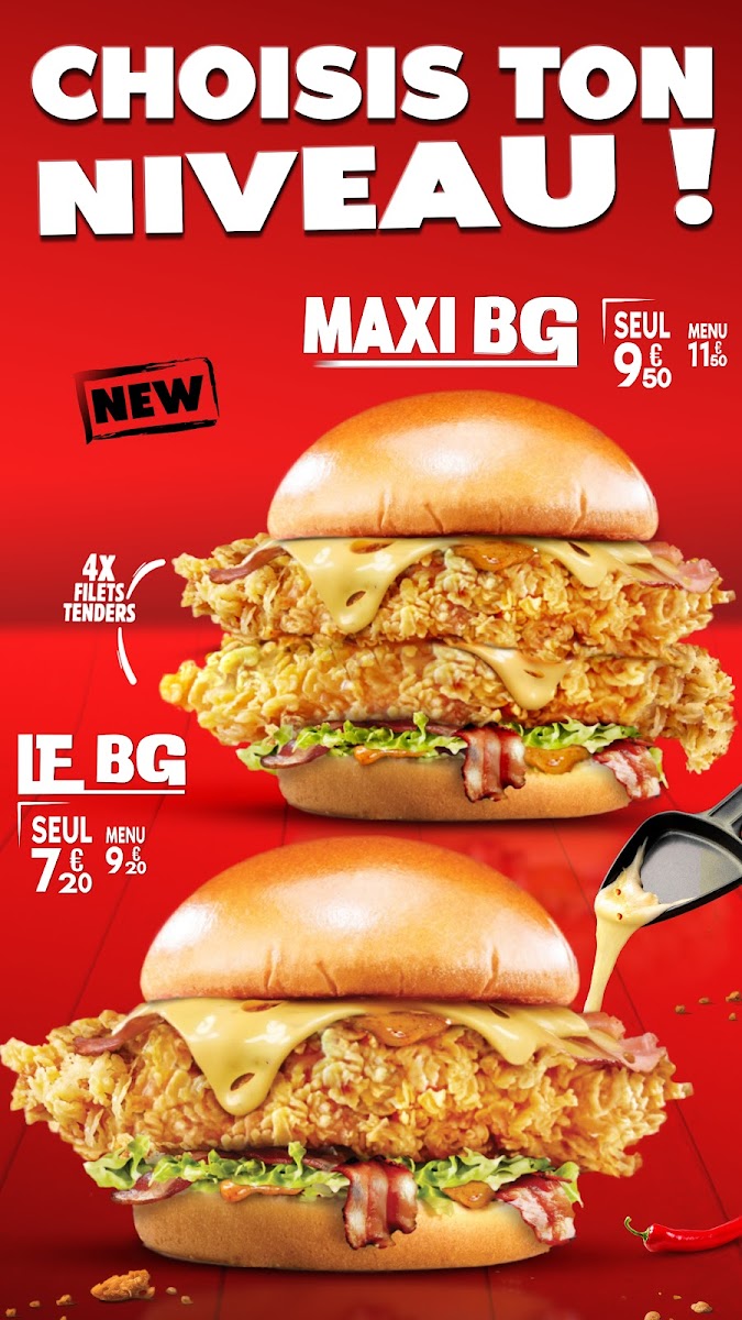 Chicken Drive Aix en Provence Photo Menu 9