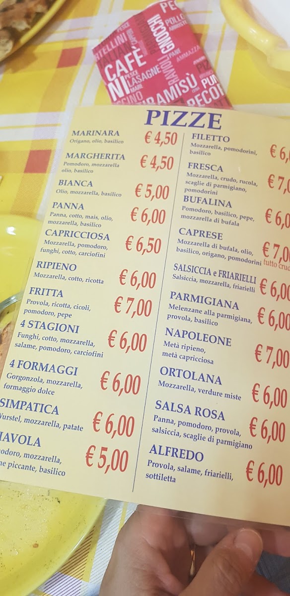 Pizzeria Vesuvio Photo Menu 4