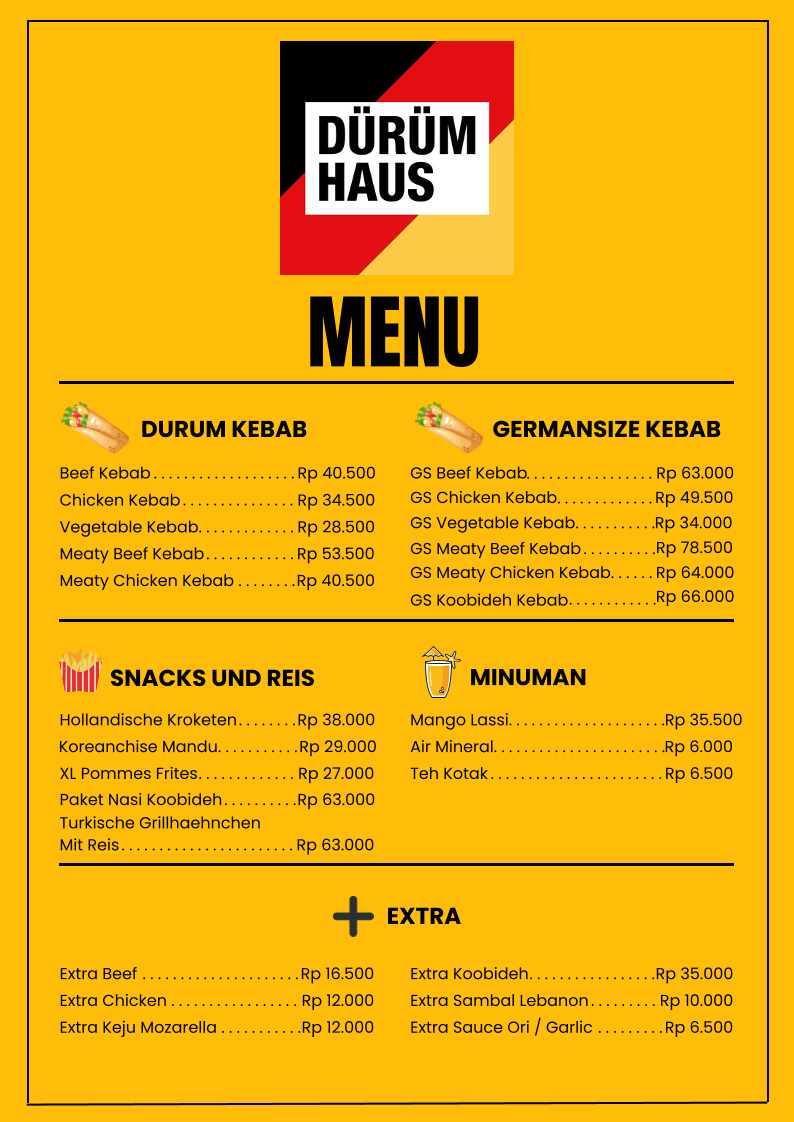 Kebab Durumhaus Photo Menu 1