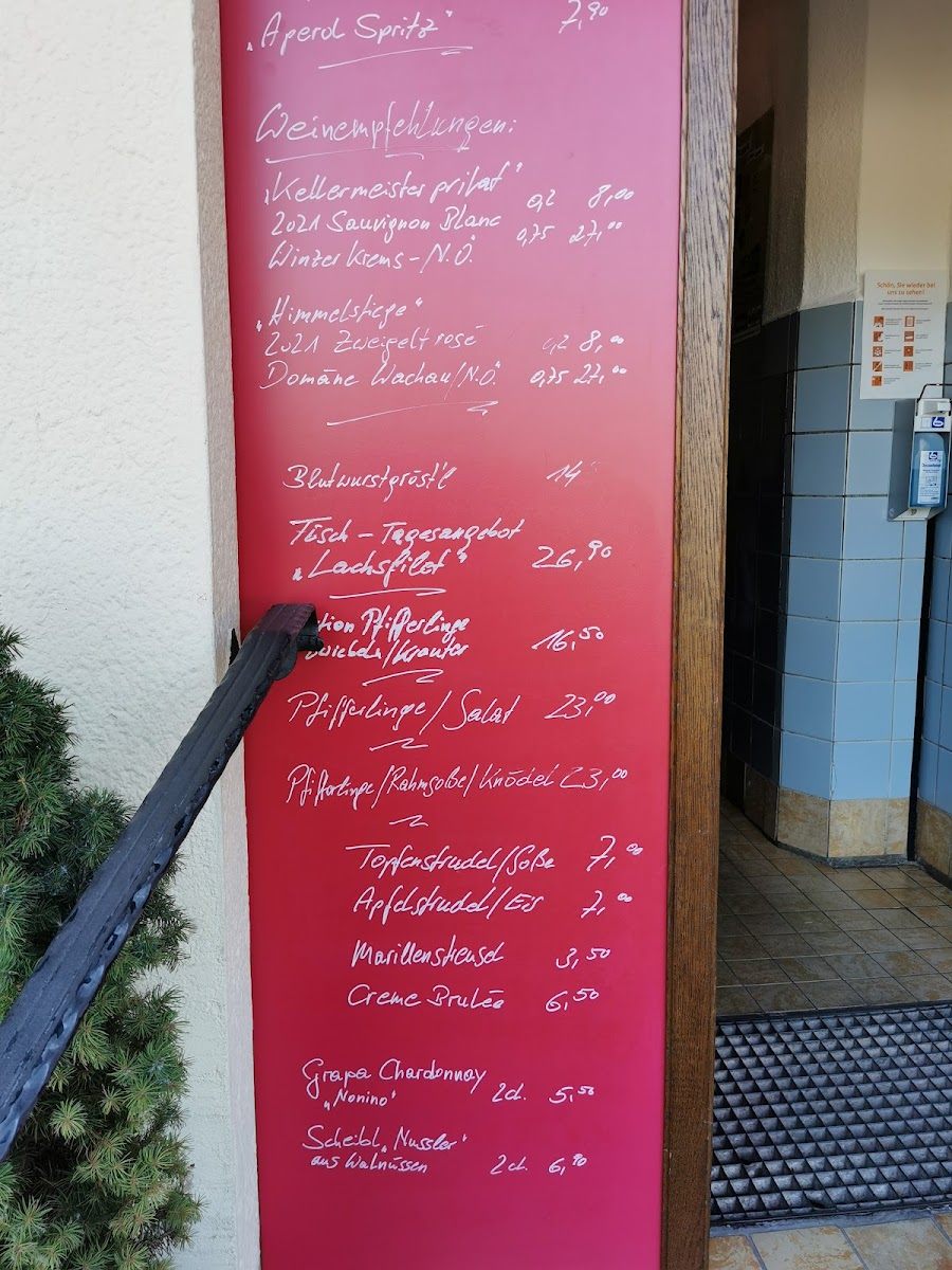K.u.K. Weinhäuschen am Rhein Photo Menu 4