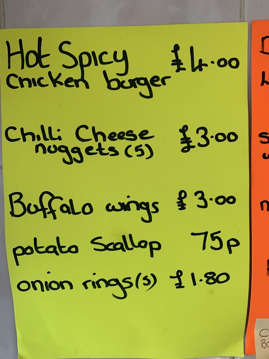 Mermaid Fish Bar Photo Menu 4