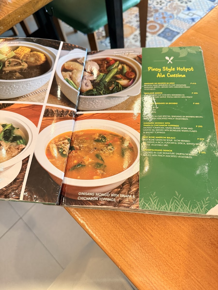Cuesina Garden Bistro | Okada Photo Menu 2