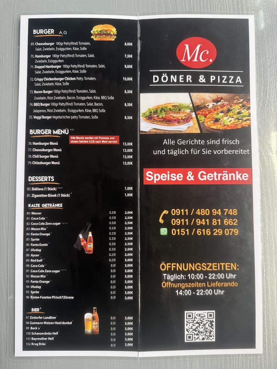 Mc.Döner & Pizza Photo Menu 5